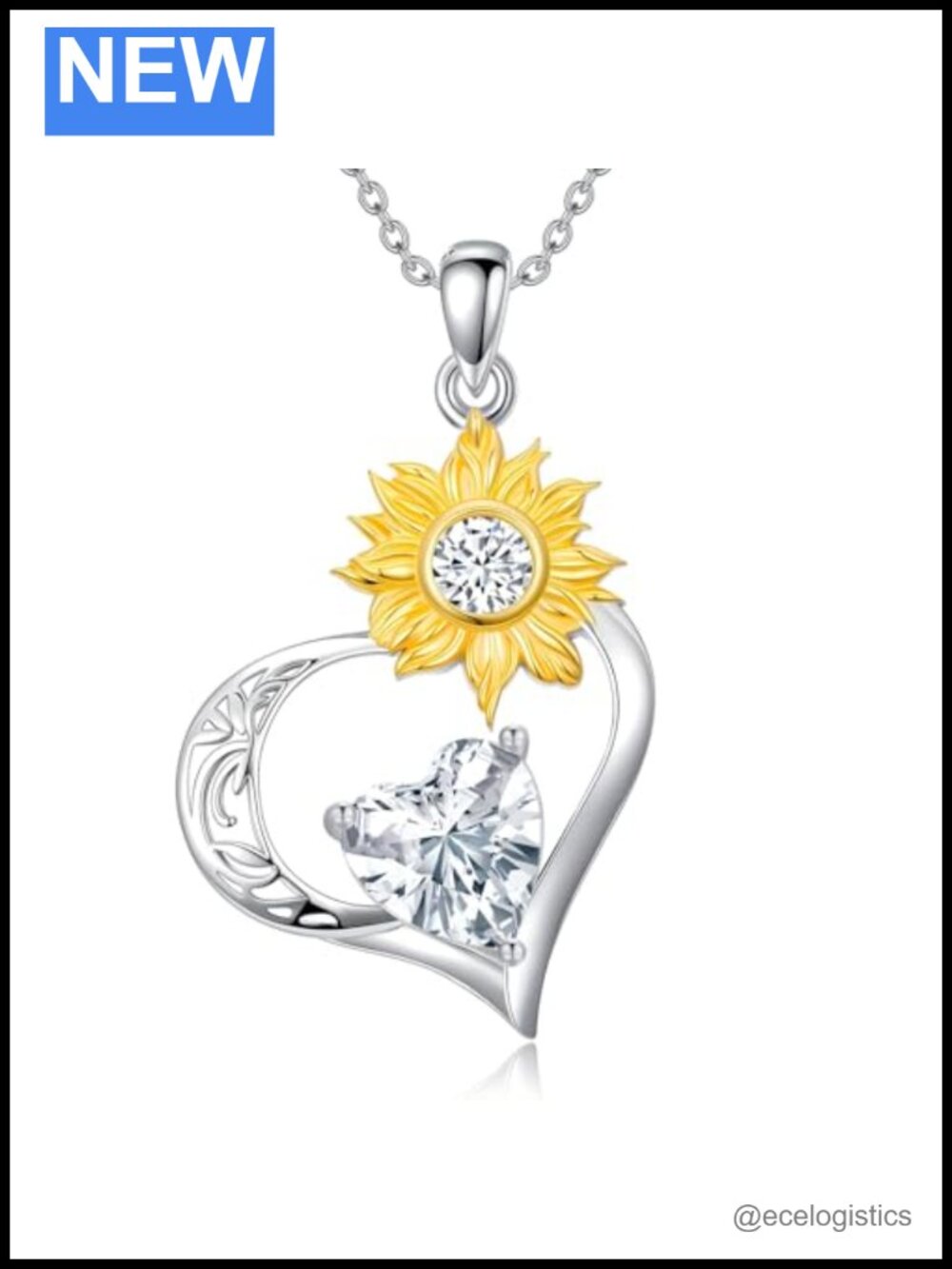 Sterling Silver Tree of Life Moissanite Pendant Necklace